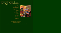 Desktop Screenshot of greggbendian.com